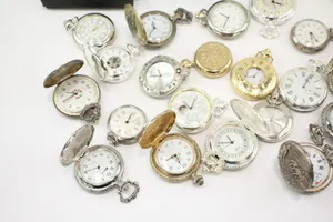 25x Vintage/Later Pocket Watches - Quartz/Mechanical - UNTESTED Job Lot