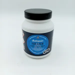 250ml Antiquax Silver Jewellery Dip Removes Tarnish from Silver Items & Cutlery