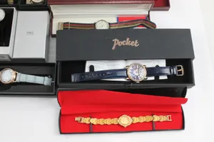 15x Womens Assorted Boxed Quartz Watches Limit Pulsar Rotary Sekonda UNTESTED