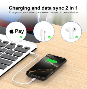 PROMAX Battery Case for iPhone 16 Pro Max 7000mAh Portable Black New