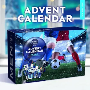 NIVEA MEN Advent Calendar 2025 New Gift Set 24 Grooming Products