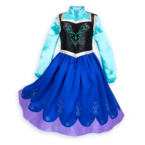 Disney Frozen Anna Costume for Kids - Girls Princess Dress Up Gown (Age 3)