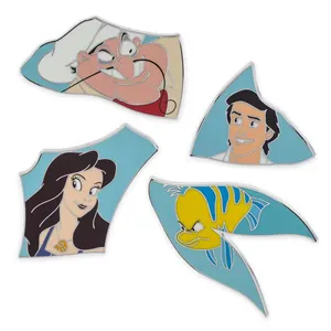 The Little Mermaid 35th Anniversary Limited Release Mystery Pin Set