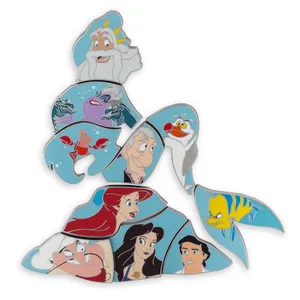The Little Mermaid 35th Anniversary Limited Release Mystery Pin Set