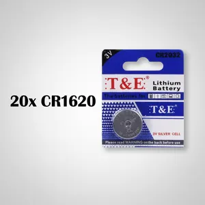 NEW 20x CR1620 Lithium 3V Coin Button Cell Batteries Power Watch Key Fob