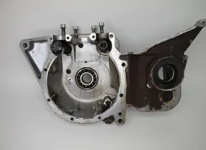 Vintage 1971 Triumph T120 650 Motorcycle Engine Crankcases Set of 2 Used