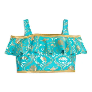 Princess Jasmine 3-Piece Swimsuit For Kids, Disney Aladdin (Age 5/6)