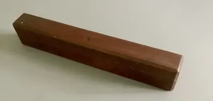 Vintage J Rabone & Sons Spirit Level No.1626 Rosewood & Brass Used w/ Sticker