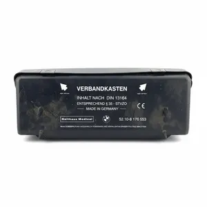 BMW Genuine Original Emergency Medical First Aid Kit Black Case E39 8176553 Used