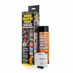 NEW E-Tech Brake Caliper Paint Kit GLOSS SKY BLUE for Car & Drum Brakes