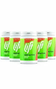 5x Lift Glucose Chewable Tablets Orange 50s (250 Total) | 200g Each