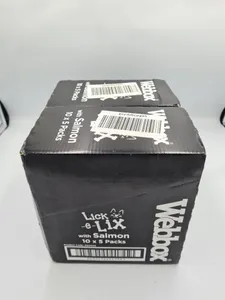 Webbox Lick-e-Lix Cat Treat - Salmon (100 x 15g)