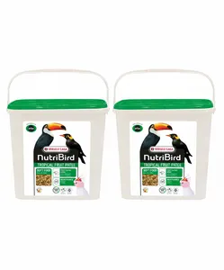2x Versele-Laga Nutribird Tropical Fruit Patee 5kg Feed for Fruit Eaters