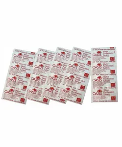 5000x Oasis Water Purification Tablets 167mg - Treats 20-25 Litres New