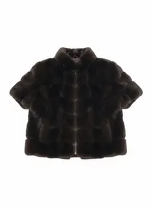 New Women Genuine Real Rex Rabbit Fur Chinchilla Gilet Vest