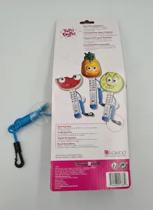 Lokidoo Tutti Frutti Large Watermelon Floating Pool Thermometer 0-40C Red NEW