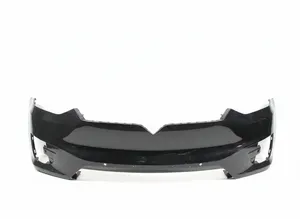 TESLA MODEL X Front Bumper P/N: 1034830-00-H Black OEM Used Body Part