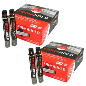 2x FirmaHold 1st Fix Nails & Fuel Cells Firmagalv CPLT63G - 2.8 x 63/3CFC 6600
