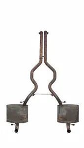 LAND ROVER RANGE ROVER VOGUE L405 SDV8 2013- FULL TWIN EXHAUST PIPE BOX 82124599