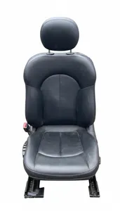 MERCEDES CLK W209 Convertible Front Left Seat Black Leather 2009 Non-Heated Used