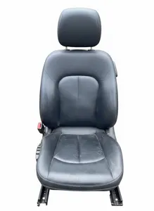 MERCEDES CLK W209 Convertible Front Left Seat Black Leather 2009 Non-Heated Used