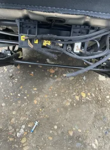 MERCEDES CLK W209 Convertible Front Left Seat Black Leather 2009 Non-Heated Used