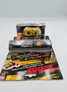 NEW Pocket Racers Yellow Fury Remote Control Car 'As Seen on TV' w/ Storage Case