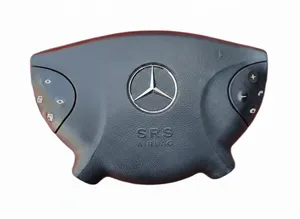 MERCEDES BENZ W211 E CLASS STEERING WHEEL AIRBAG & CONTROLS 21186002029