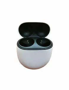 Google Pixel Buds Pro Charging Case ONLY White Cleaned Tested