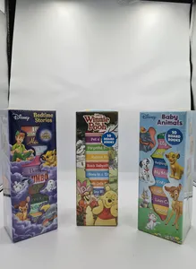 3 New Disney Board Book Sets: Bedtime Stories, Winnie The Pooh, Baby Animals