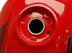 Honda VFR800 VTEC Genuine OE Fuel Tank Red Dented Internally Clean 2002-2009