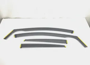 4x Translucent Wind Deflectors for FORD FOCUS Mk3 Hatchback Saloon 2011-2018