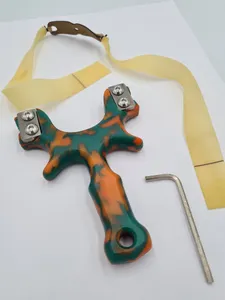 LEIGHTONS CATTYS UHMWPE Clipped Frame Hunting Catapult 90mm “Humber Pig” TTF