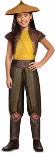 Official Raya & the Last Dragon Dress Up 5pc Set w/ Hat Costume (Age 5/6)