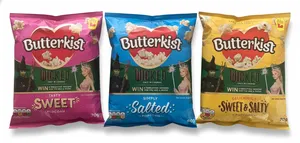 3x Butterkist Wicked Movie UK Popcorn Limited Edition Packs - Sealed