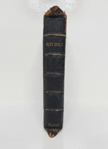 Antique Holy Bible Oxford Facsimile Series 2 1886 Edition