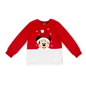 Disney Mickey Mouse Holiday Cheer Fluffy Pyjamas for Kids Age 4