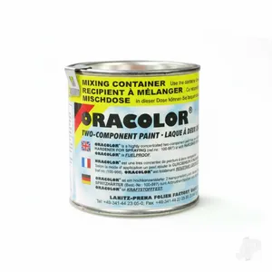 NEW Oracover ORACOLOR 2K Elastic Varnish Olive Drab 100ml RC Model Paint