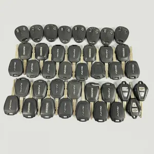 15x Megamos Delphi 0-AM & 32x Isuzu 2-Button Key Fobs & Keys JOBLOT TESTED