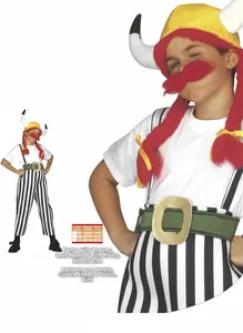 Widmann Chubby Gaulois Obelix Child Fancy Dress Costume Age 5-7