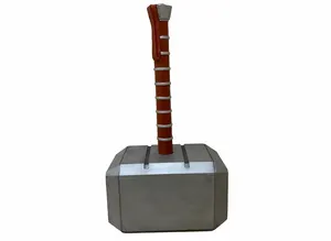 LARGE THOR FOAM HAMMER Mjolnir Prop Replica 1.2M HIGH MARVEL Avengers Cosplay
