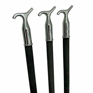 Sash Window Pole & Hook Skylight Window Attic Loft Blinds Black NEW