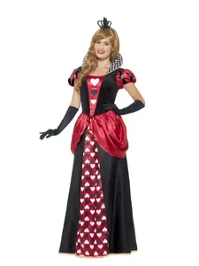 Smiffys Ladies Royal Red Queen Costume - Small