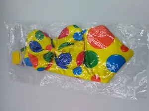 Fancy Dress Funny Joke Yellow Spotty  Oversized Tie & Bow tie