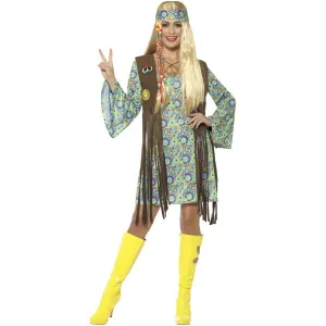 Smiffys 60s Hippie Chick Costume - Large