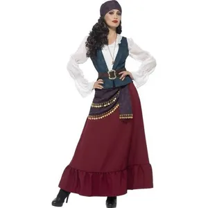 Smiffys Deluxe Pirate Buccaneer Beauty Purple Costume - Large