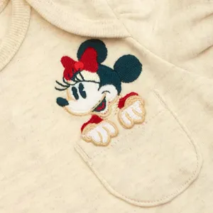 New Disney Store Minnie Mouse Christmas Bodysuit & Bottoms 4 Piece 12-18mth