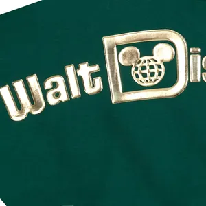 Walt Disney World Green Spirit Jersey Sweatshirt with Mickey Mouse Head- XL