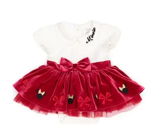 Disney Store Minnie Mouse Christmas Baby Tutu Body Suit (18-24 months)