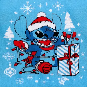 Lilo & Stitch Special Holiday Stitch Sweater for Adults - Medium